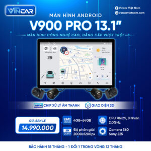 MÀN HÌNH ANDROID VINCAR V900 PRO