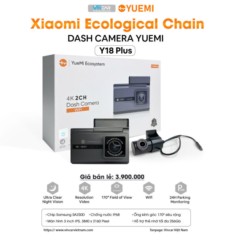 Về camera hành trình Yuemi tại Vincar Vietnam