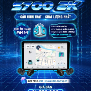 MÀN HÌNH ANDROID VINCAR S700 PRO 2K 360