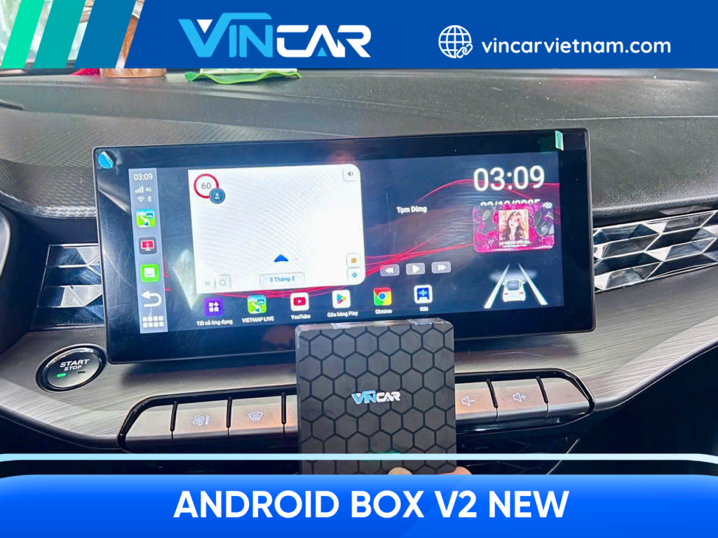 android box v2 ket noi voi man hinh