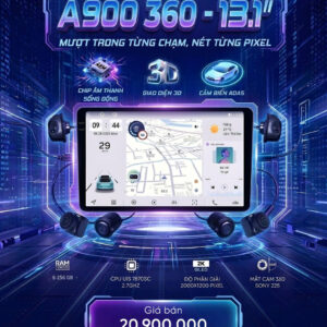 Màn Hình Android Vincar A900-ADAS-360-13Inch