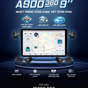 MÀN HÌNH ANDROID VINCAR A900 9INCH