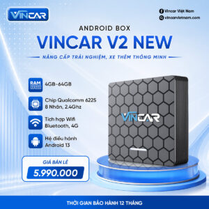 ANDROID BOX Ô TÔ V2 NEW