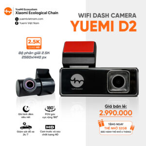 CAMERA HÀNH TRÌNH YUEMI D2