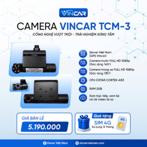 CAMERA GIÁM SÁT HÀNH TRÌNH VINCAR TCM-3